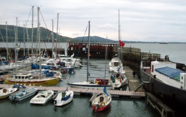 Carlingford Marina - and the Mountains of Mourne