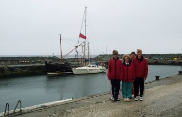 Tidewinder in Church Bay, Rathlin Island