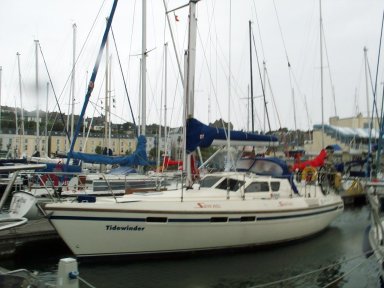 Tidewinder at Howth Yacht Club Marina