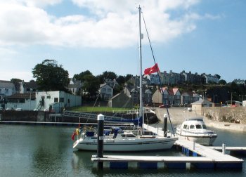 Tidewinder in the new Ballycastle Marina