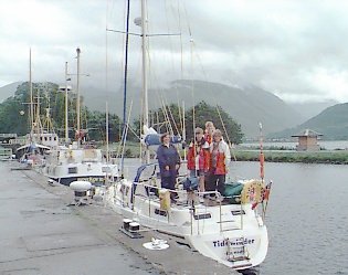 In the Basin at Corpach, Fort William