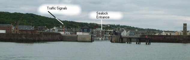 Approaching Whitehaven Sealock