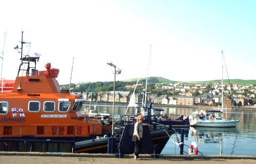 Campbeltown (Severn) Lifeboat - with Tidewinder behind