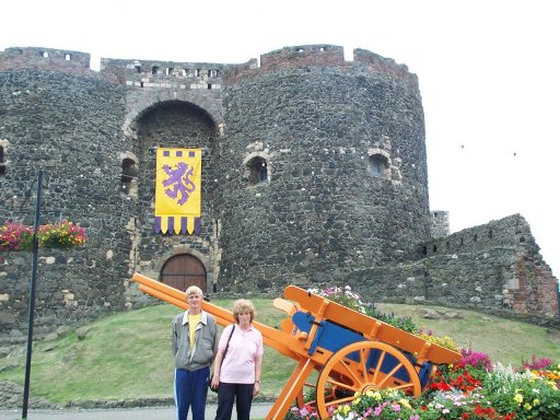 Floral Display at Carrickfergus Castle