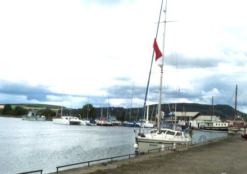 Muirtown Basin - near the East end of the Caledonian Canal
