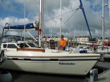 Tidewinder (and Stephen) in Bangor