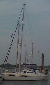 TideWinder at Itchenor, Ready to Leave