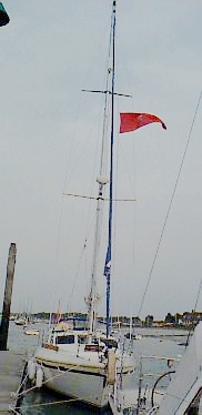 Flying the Manx Flag