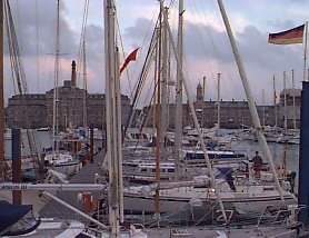 Mayflower Marina, Plymouth - next to 'Jester'