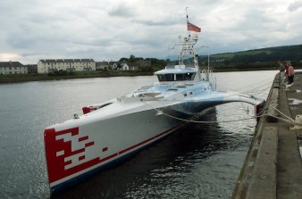 Adventurer at Inverness Harbour