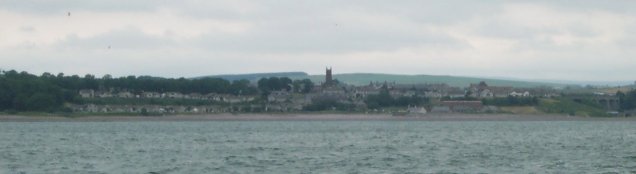 Bervie from the Sea