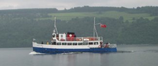Jacobite Queen (aka Grockle Boat) on Loch Ness