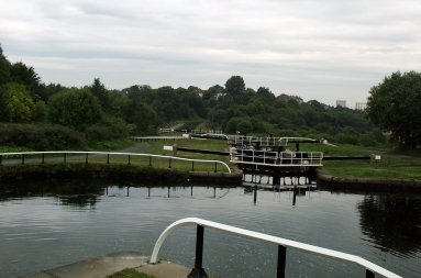 Locks and Aquaduct near Kelvin Dock