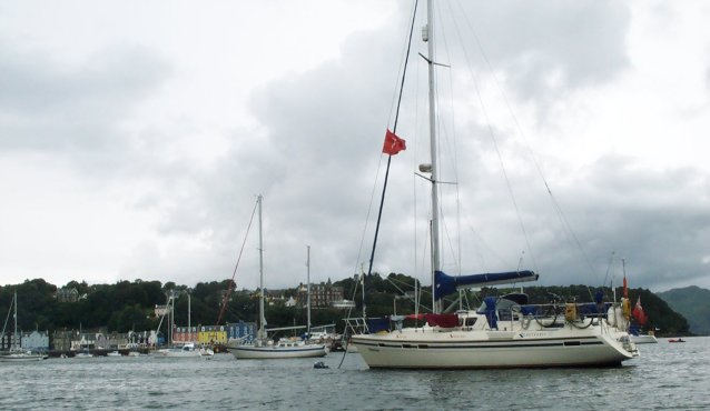 Tidewinder at Tobermory