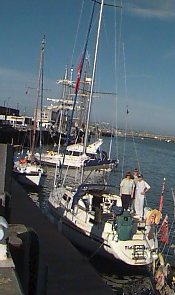 Alongside Weymouth