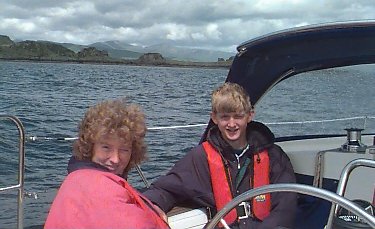 Insch Island - with Mull Beyond