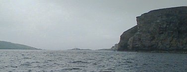 Spanish Head - looking back to Calf Sound