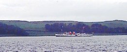 Waverley off Cumbrae Island